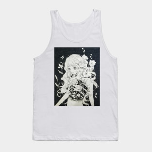 Girl Bone Flower Tank Top